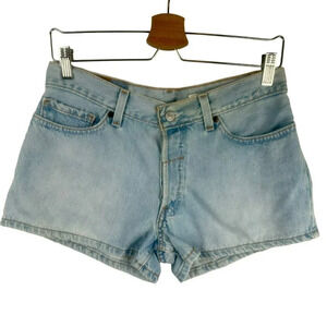 Levi's Light Blue Jean Shorts